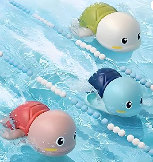 COSMOBABY Cute Swimming Bath Toys for Toddlers