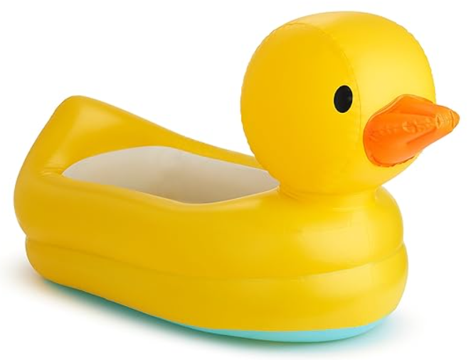 Munchkin White Hot Inflatable Safety Duck Tub