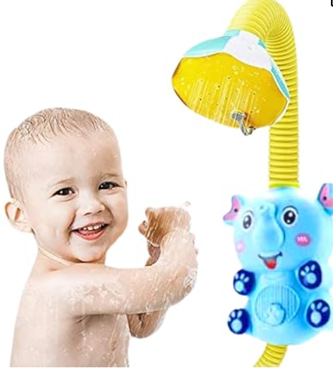 HIRNAYA Elephant Sprinkler Bath Baby Toy