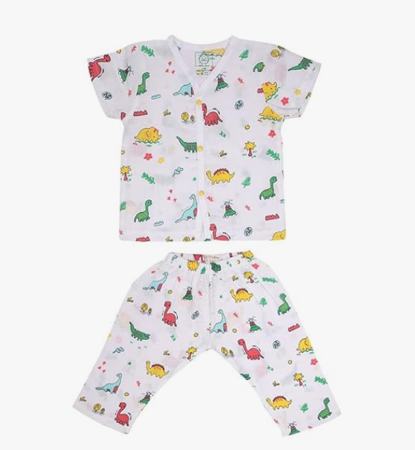 A toddler thing 100% Organic Muslin Sleepsuit