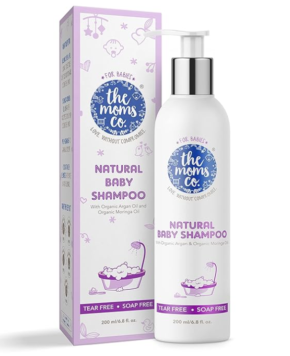 The Moms Co. Tear-Free Natural Baby Shampoo