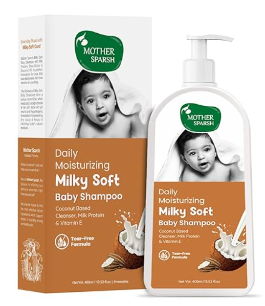 Mother Sparsh Milky Soft Baby Shampoo